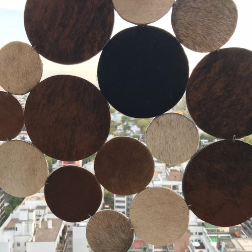Calma Círculos Coffee Table Mat - Square