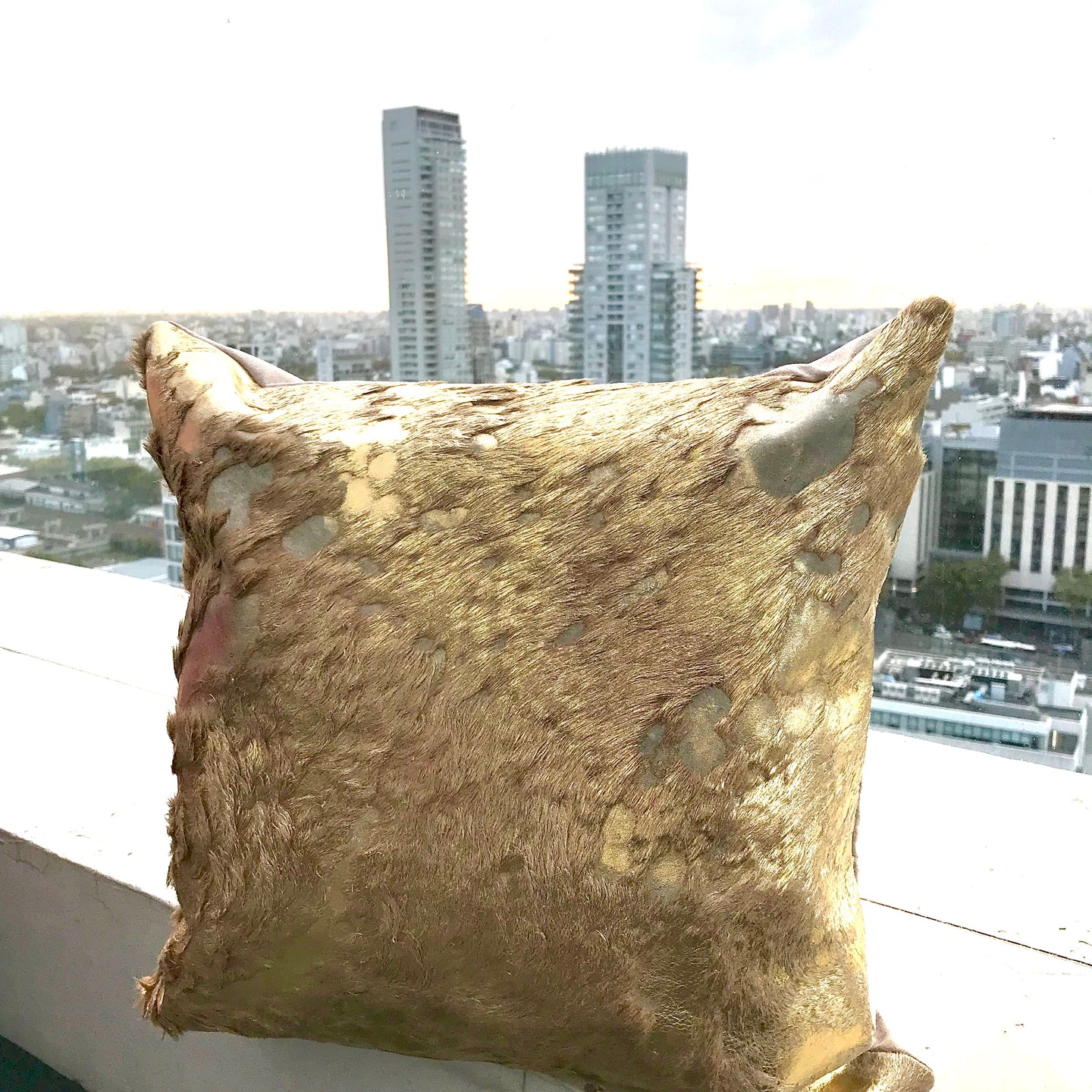 Calma Sparkle Throw Pillow Cover