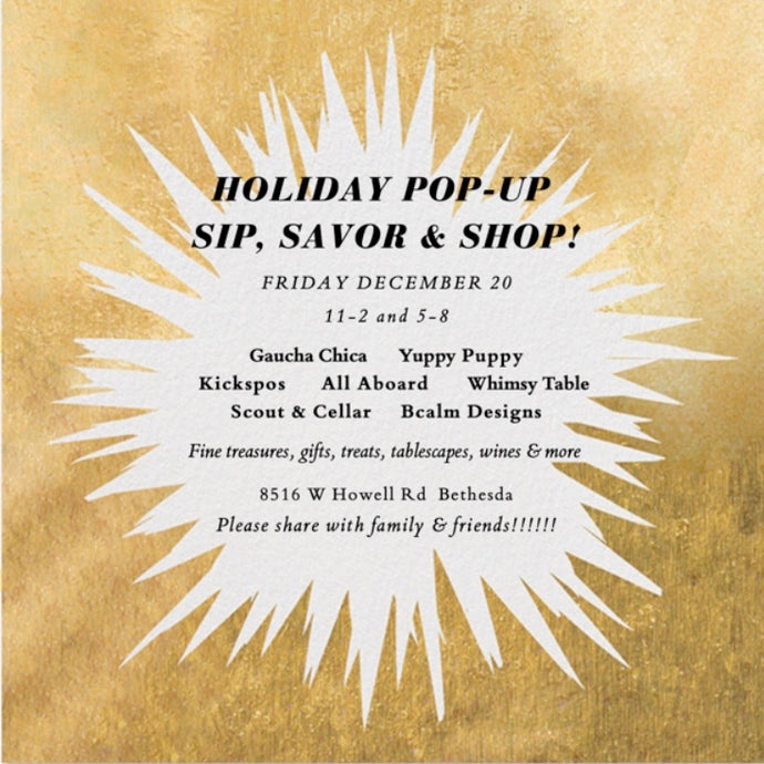 HOLIDAY POP-UP