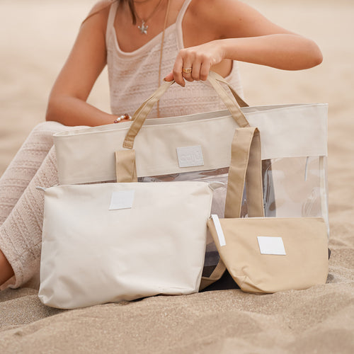 Nina Clear Beach Tote